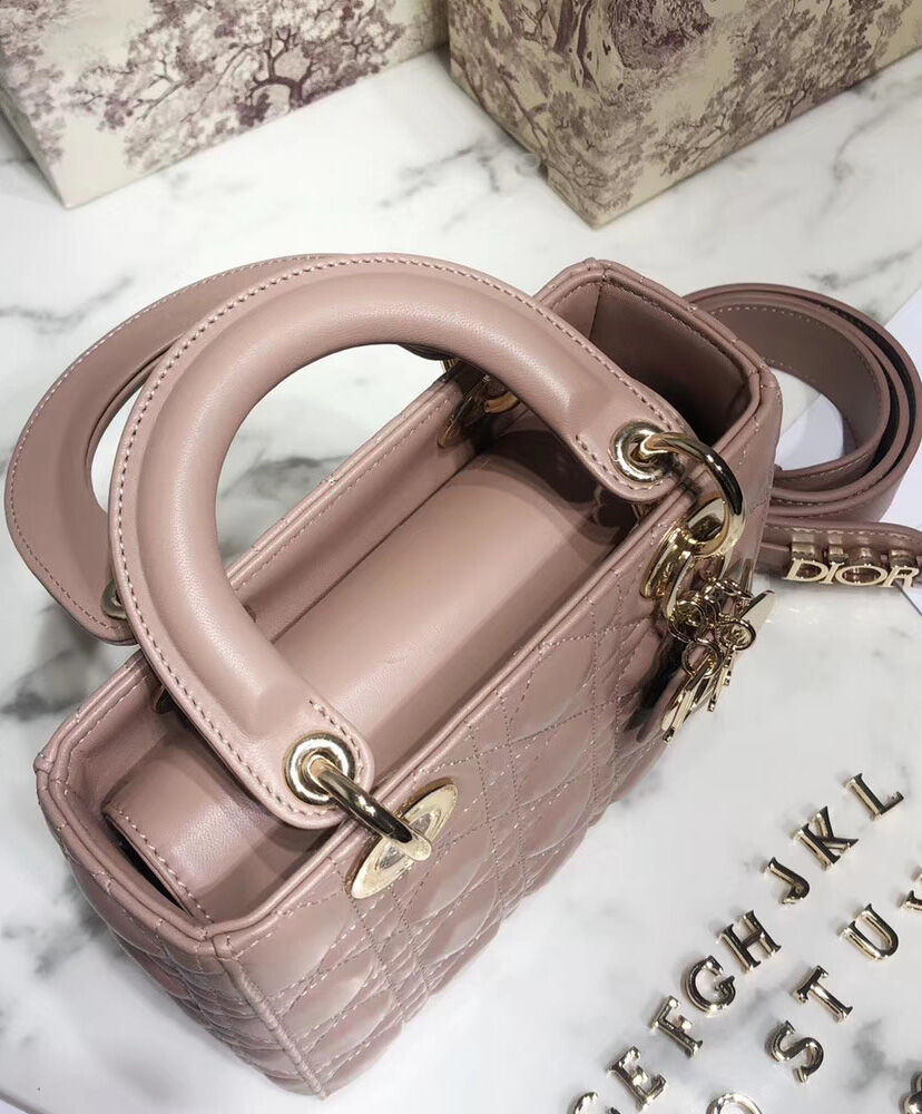 Christian Dior Lady Dior My Abcdior Bag Pink